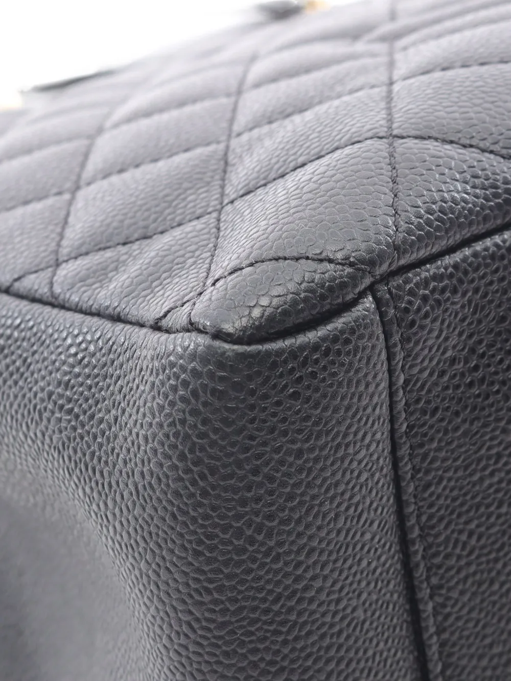 Pre-owned Chanel 2012 Grand Shopping Tote Bag In Black