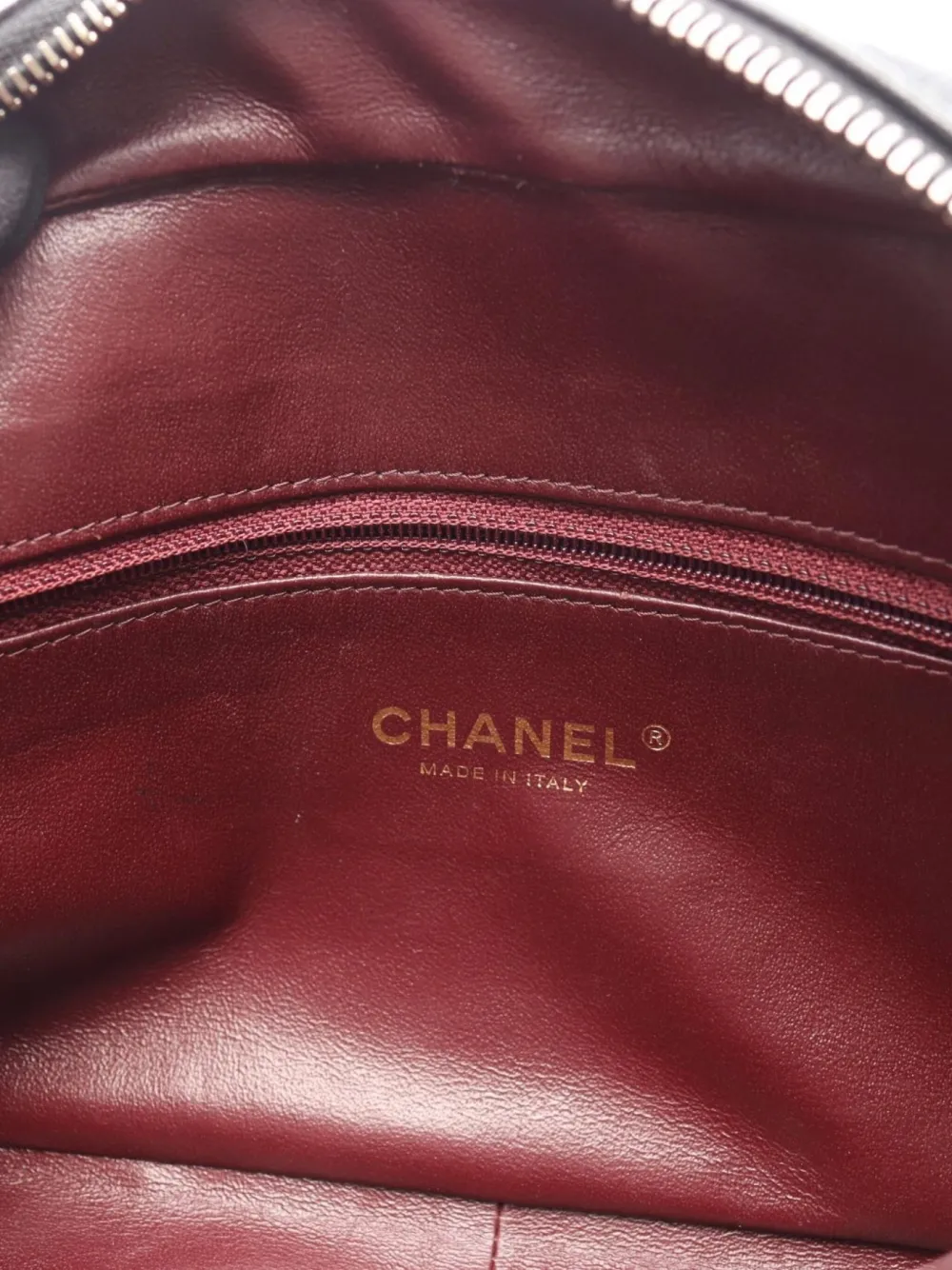 Pre-owned Chanel 2016-2017 Coco Mark Shoulder Bag In Black