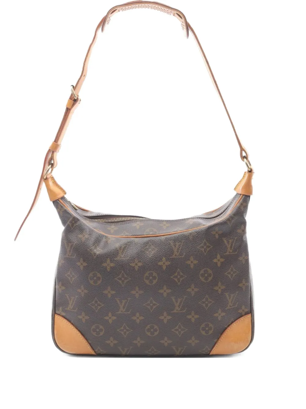 Louis Vuitton Pre-Owned medium 2001 Boulogne PM monogram canvas shoulder bag | Brown | Image 1