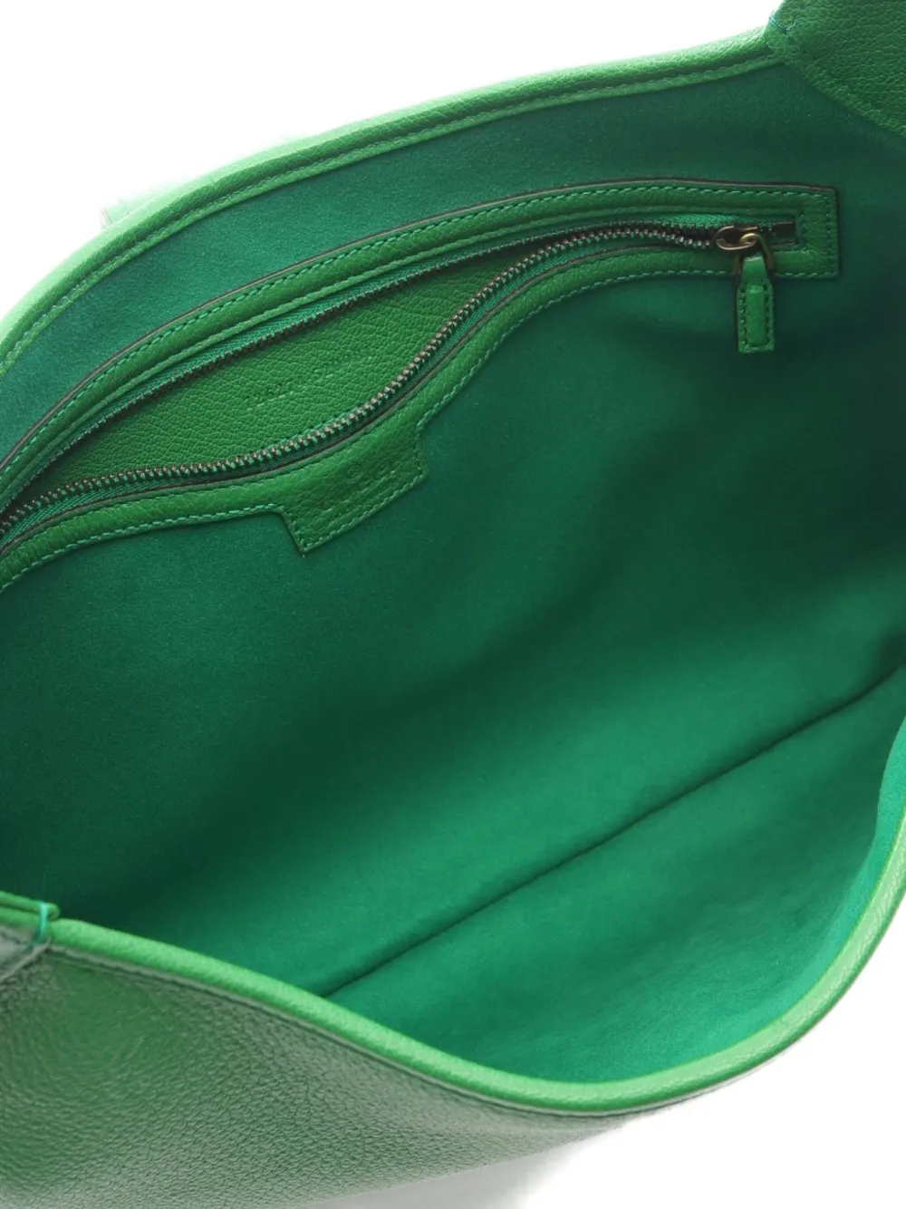 Pre-owned Gucci 2010s Gg Marmont Shoulder Bag In Green