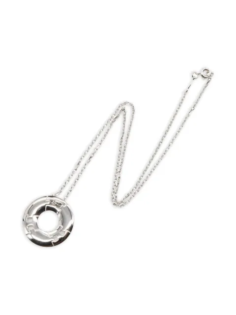 Hermès Pre-Owned 2010 18kt white gold Hercules necklace