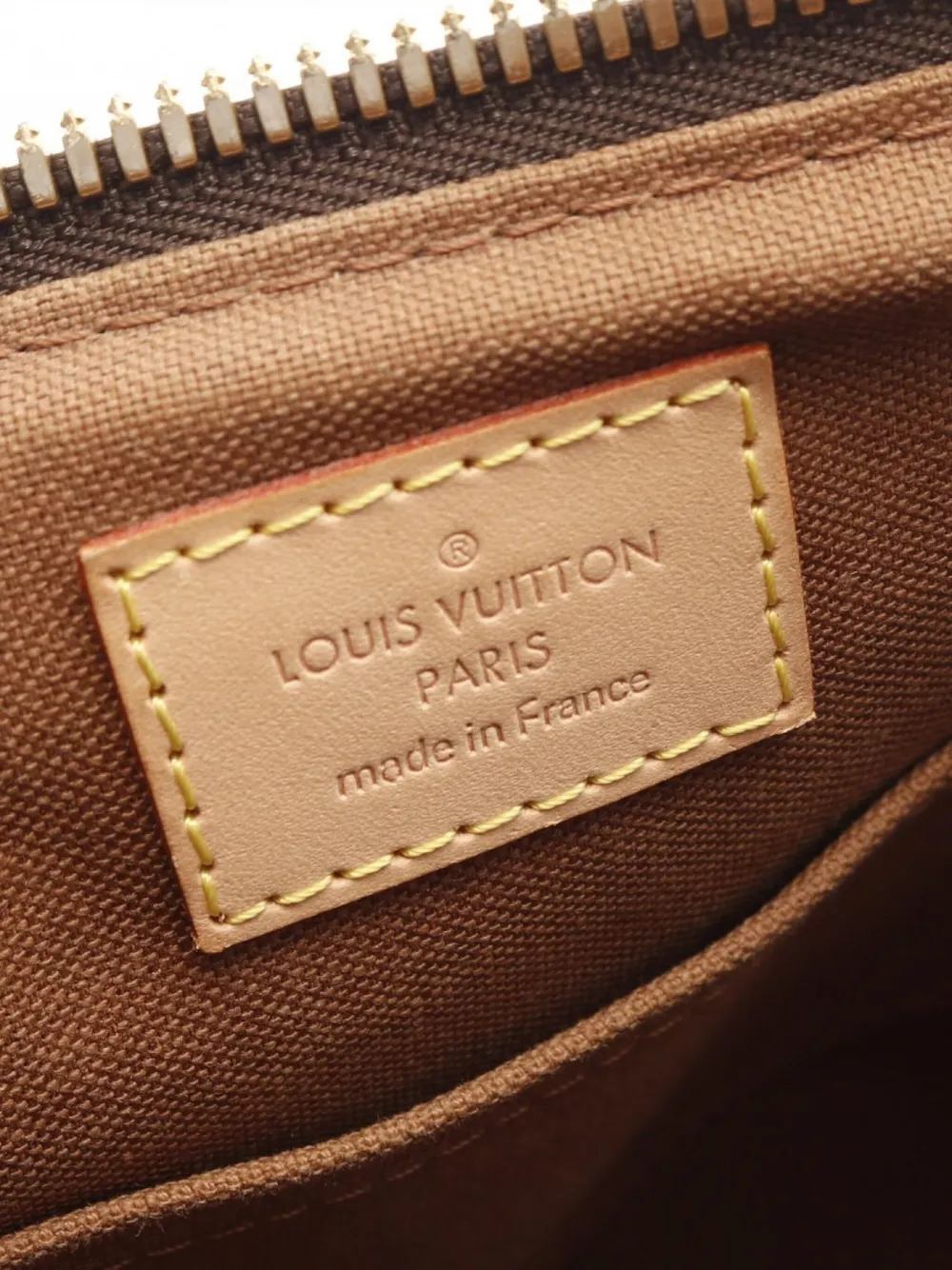 Pre-owned Louis Vuitton 2010 Monogram Palermo Handbag In Brown