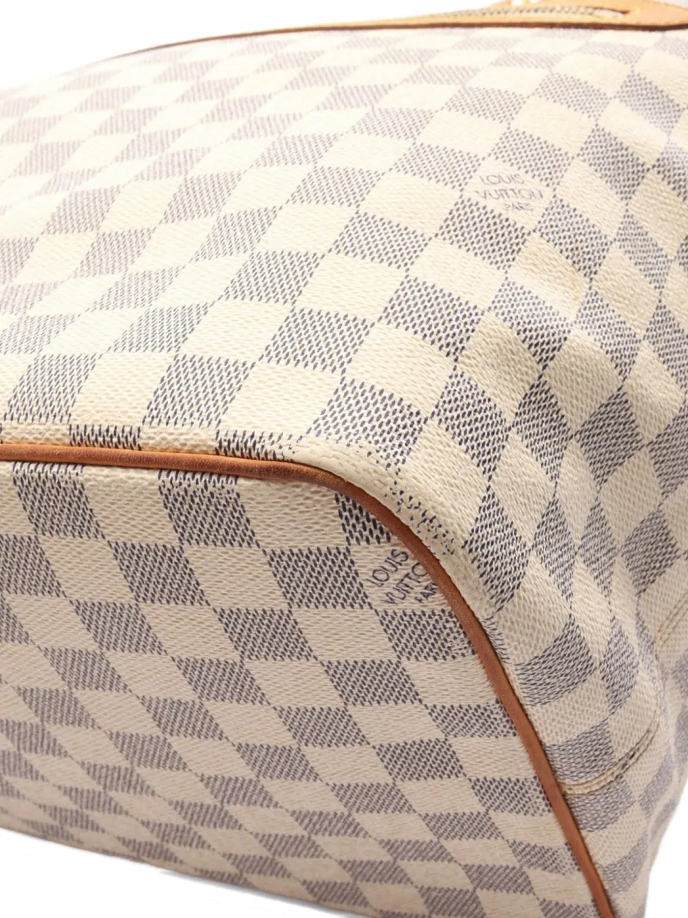 Pre-owned Louis Vuitton 2008 Damier Azur Tote Bag In Neutral