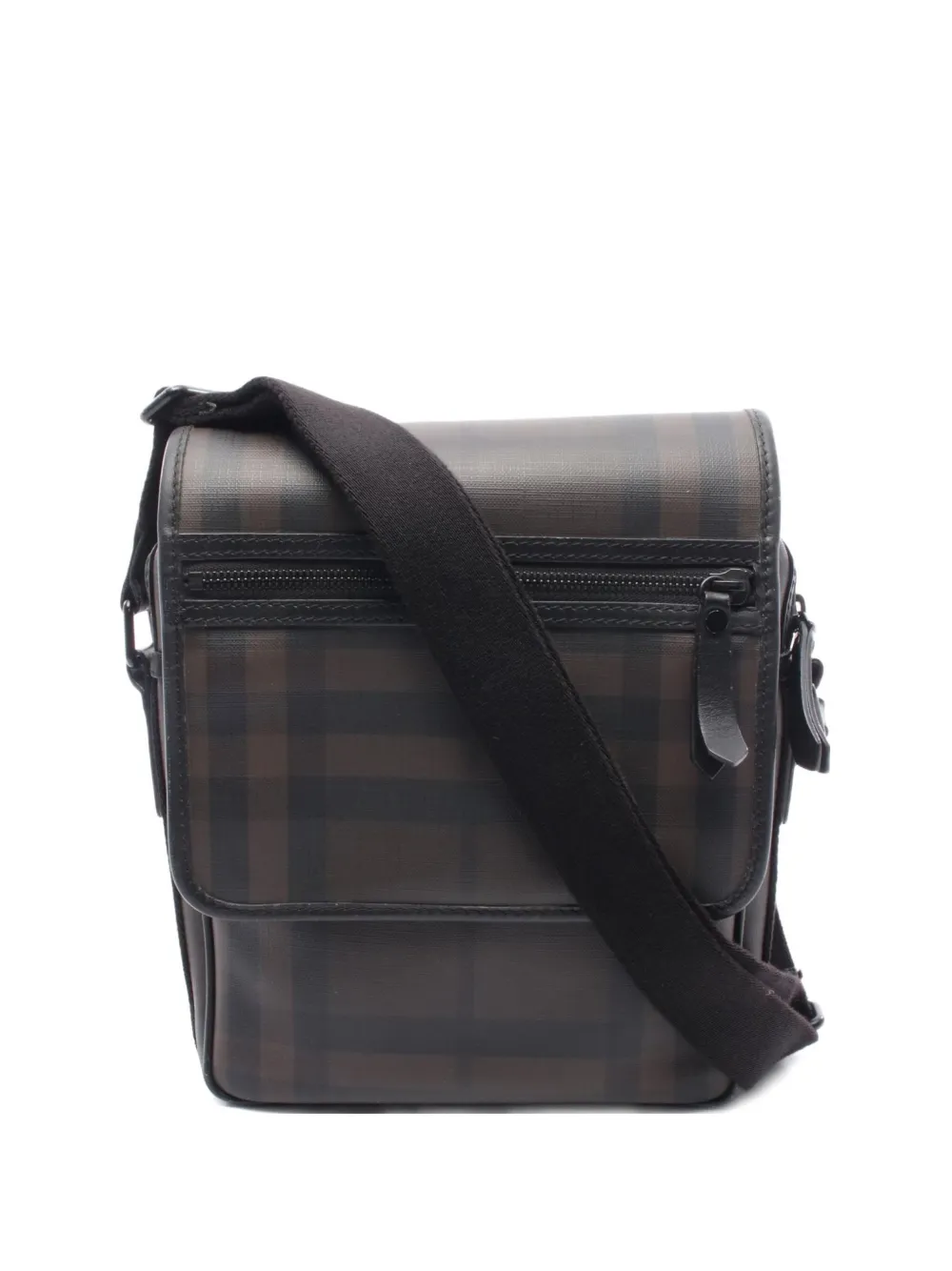 Burberry Pre-Owned 2000s check shoulder bag | Brown | Image 1