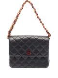 CHANEL Pre-Owned 1990s matelassé chain handbag - Black