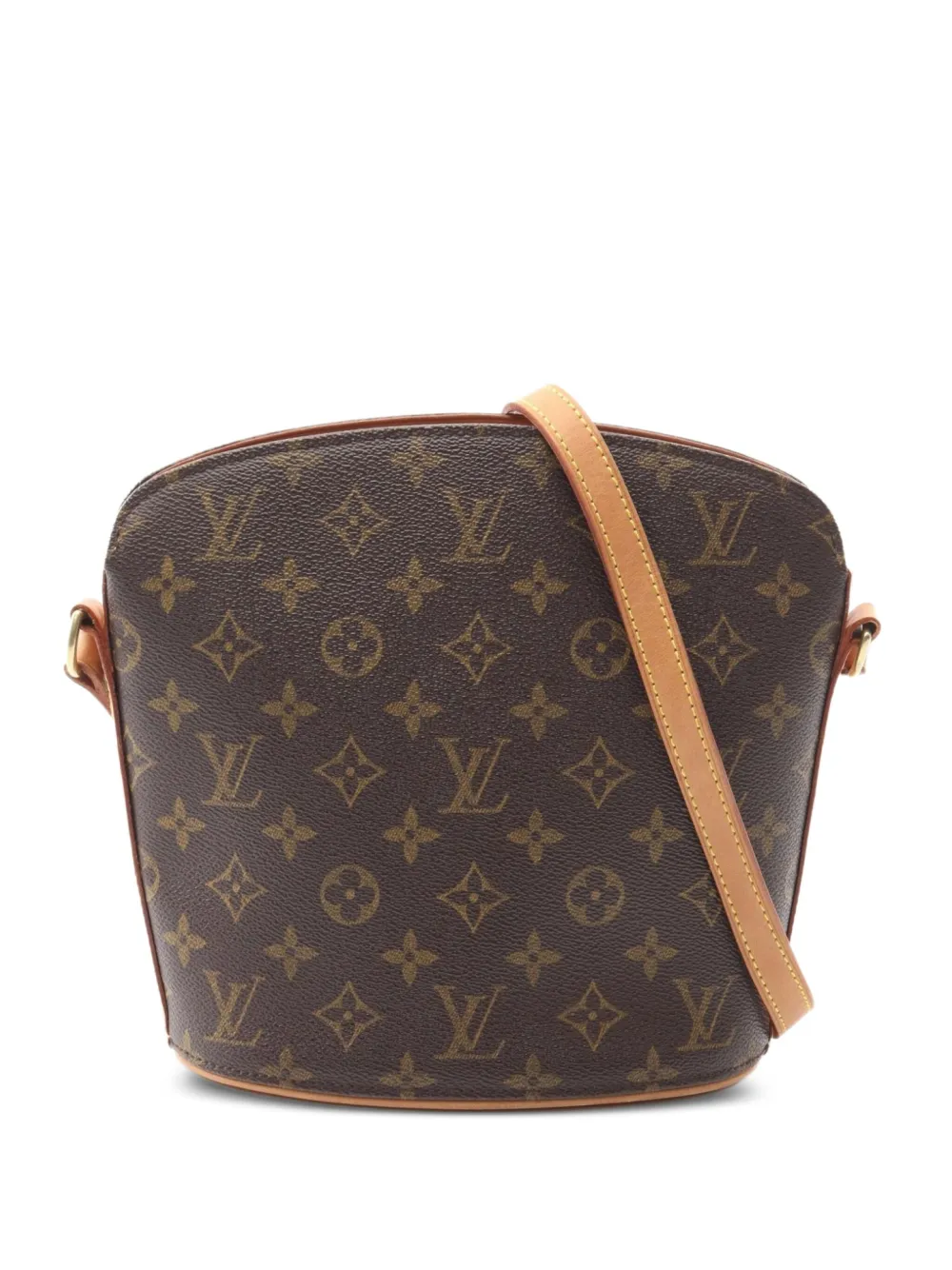 Louis Vuitton Pre-Owned 2003 ドルーオ モノグラム ショルダーバッグ - ブラウン Louis Vuitton Pre-Owned 2003 ドルーオ モノグラム ショルダーバッグ - ブラウン
