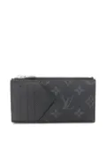 Louis Vuitton Pre-Owned 2021 Taigarama monogram coin purse - Black