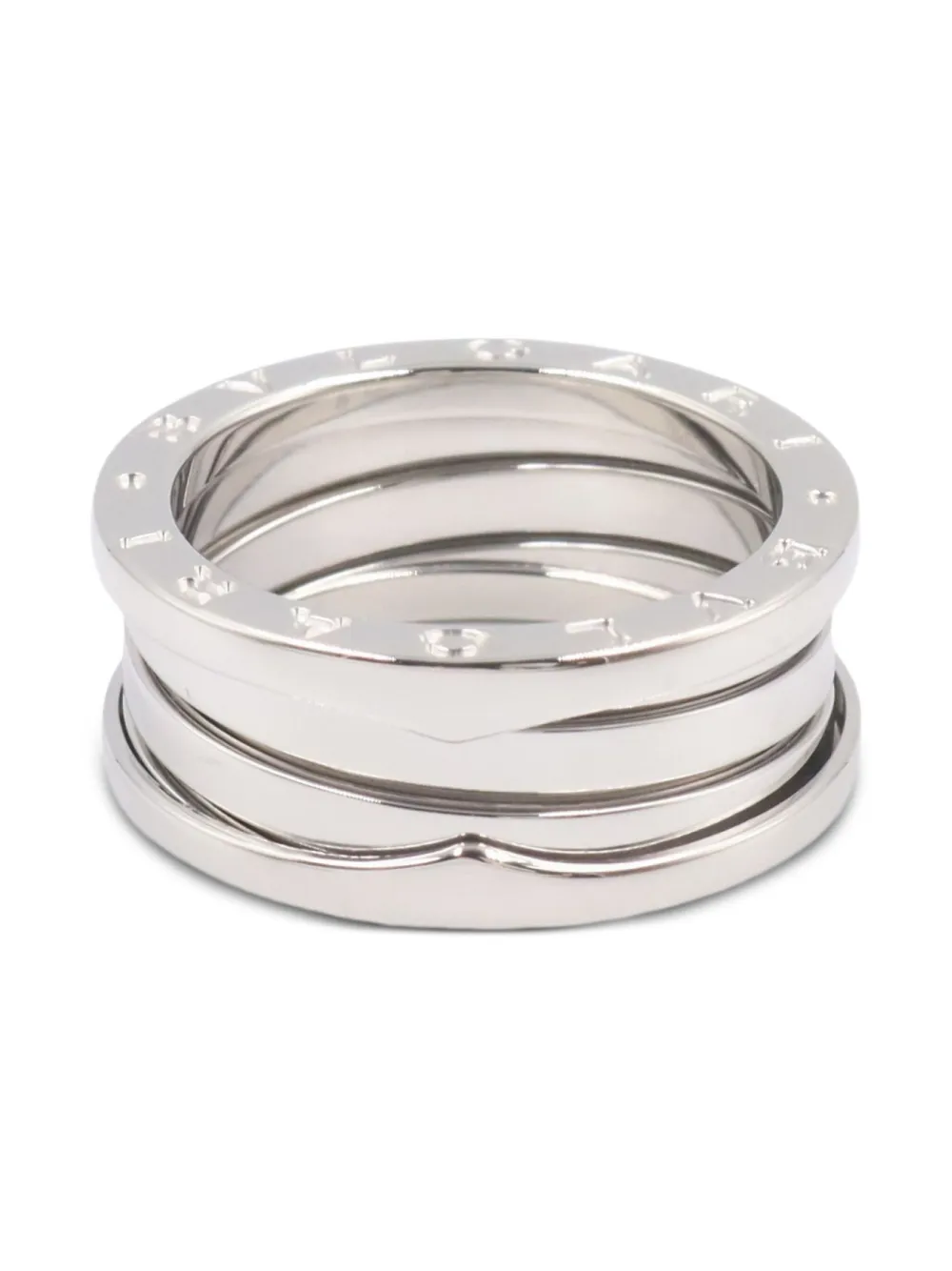 Bvlgari Pre-Owned 2010s 18K white gold B-zero1 ring | Silver | Image 1