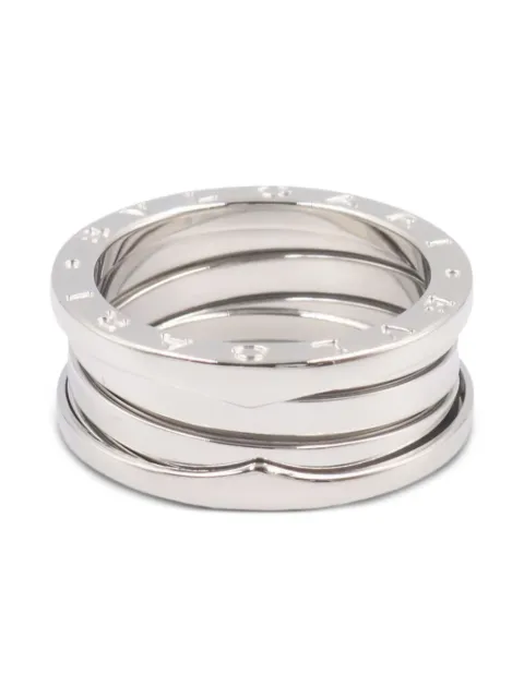 Bvlgari Pre-Owned 2010s 18K white gold B-zero1 ring