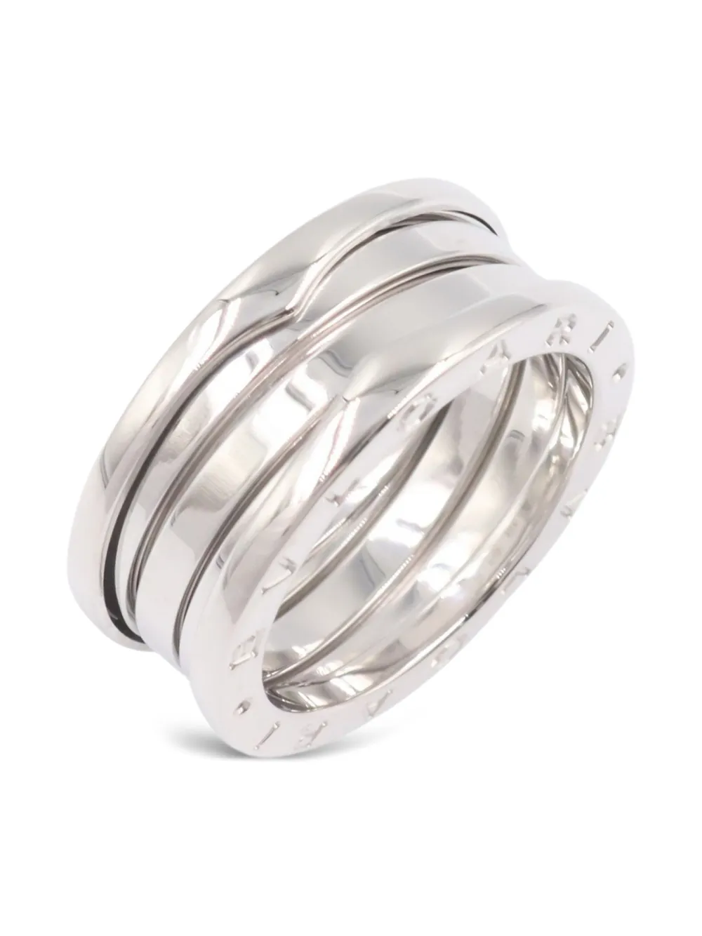 Bvlgari Pre-Owned 2010s 18K white gold B-zero1 ring | Women | Image 2