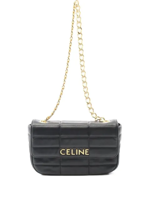 Celine Pre-Owned 2010 quilted chain shoulder bag