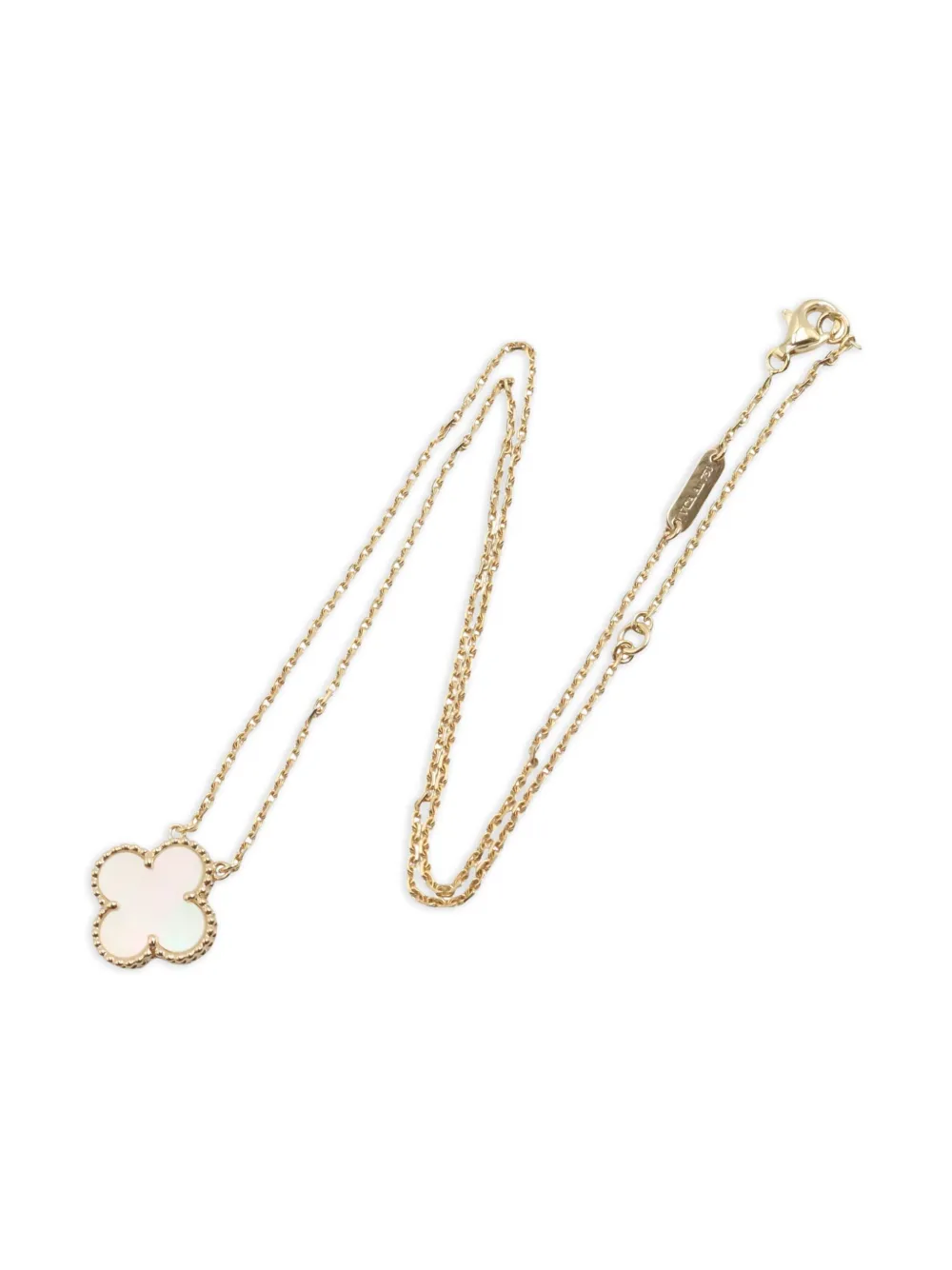 Van Cleef & Arpels 2010s 18K yellow gold Alhambra necklace | Gold | Image 1