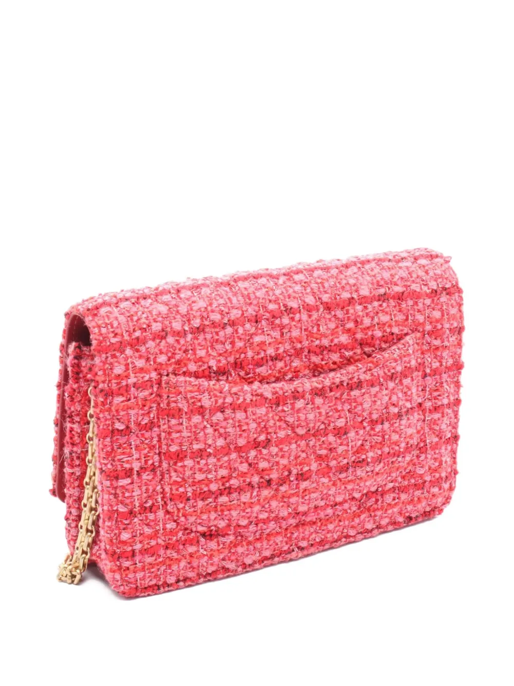 CHANEL Pre-Owned 2019 2.55 matelassé chain wallet | Pre-Owned | Image 2