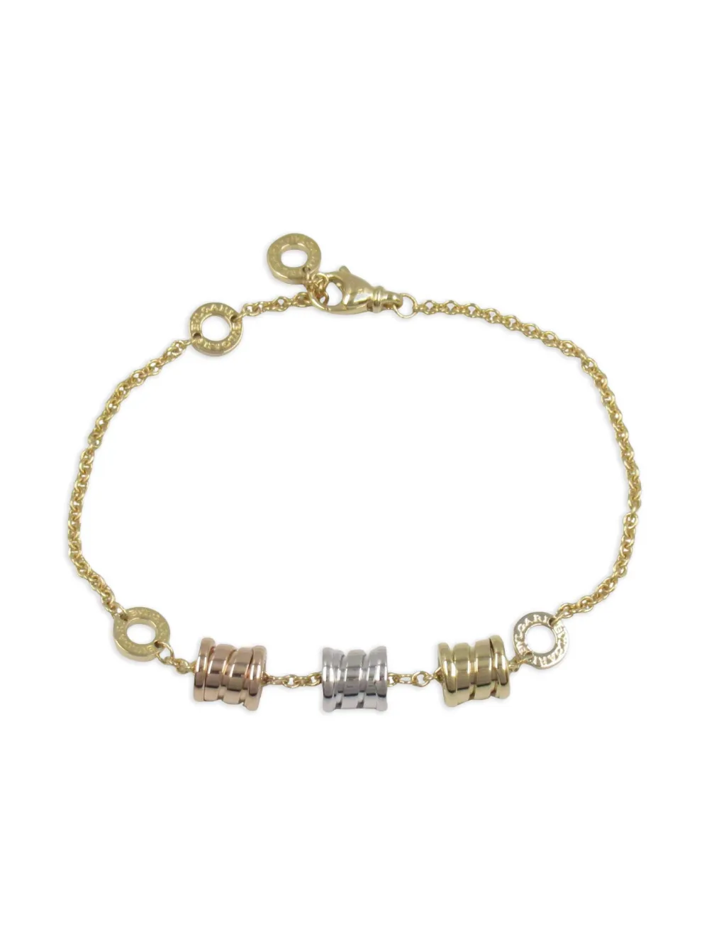 Bvlgari Pre-Owned 2010 18kt yellow gold B-zero1 bracelet | Gold | Image 1