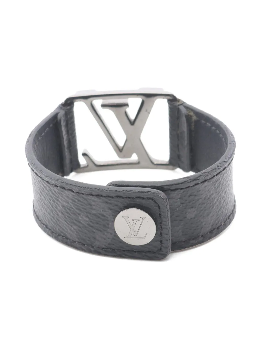 Louis Vuitton Pre-Owned 2017 Monogram Eclipse bracelet | Image 2