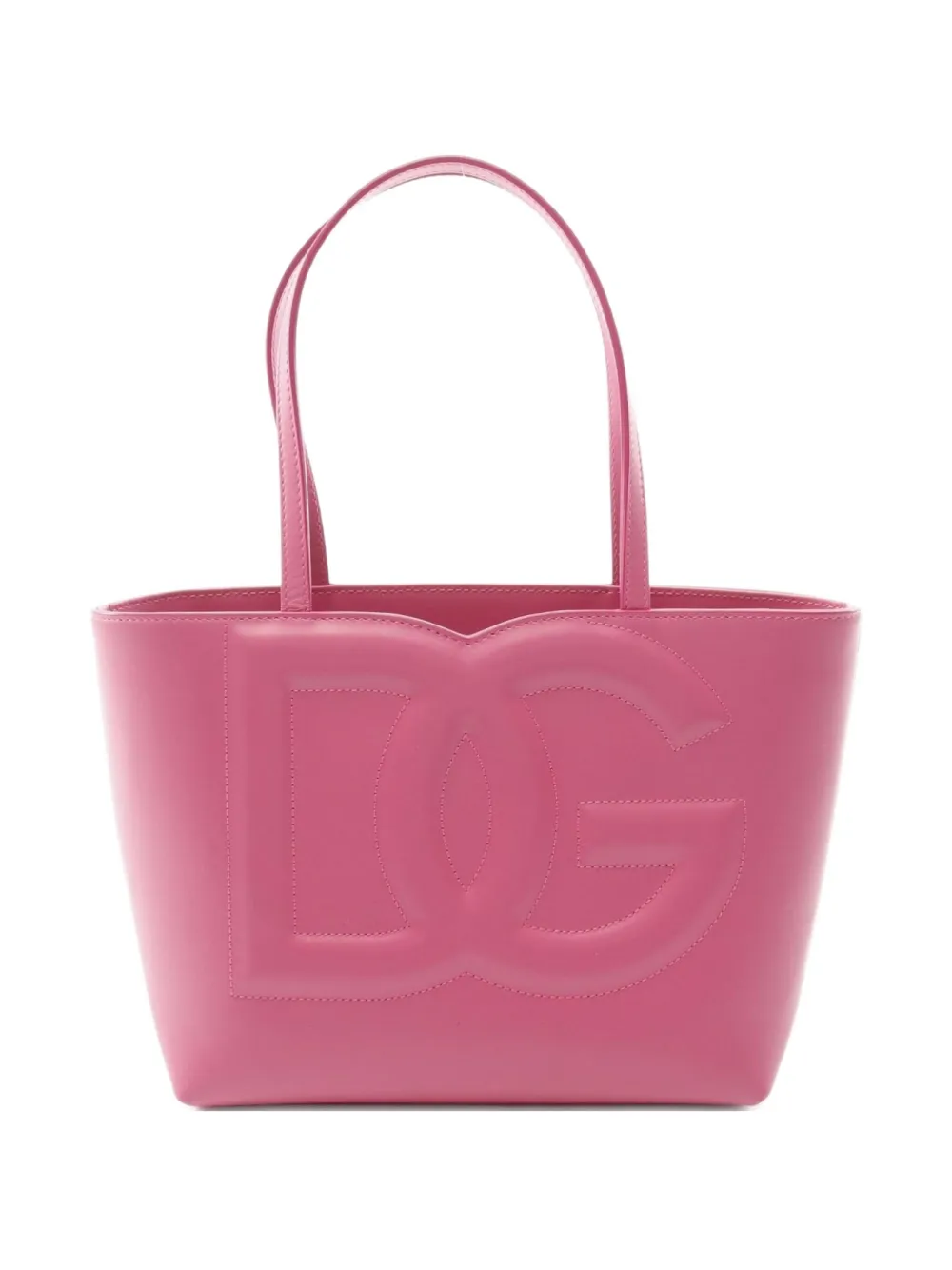 Dolce & Gabbana Pre-Owned 2010s logo-embossed top-handle handbag | Pink | Image 1
