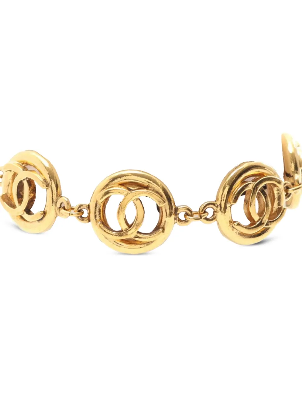 CHANEL Pre-Owned 1980s logo-detail bracelet | Image 2