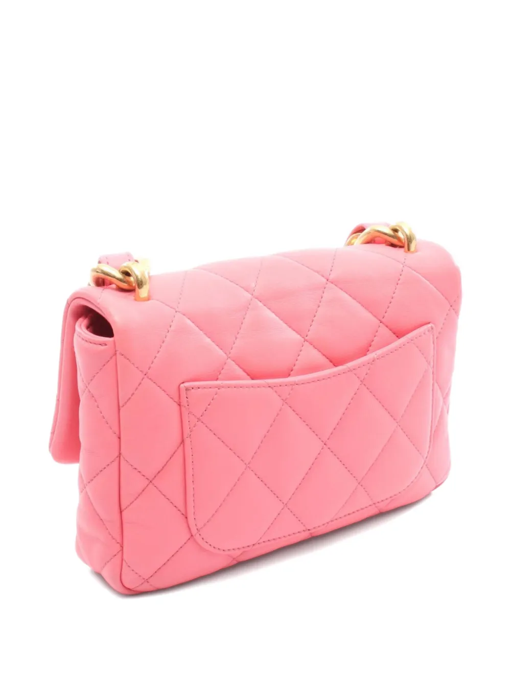CHANEL Pre-Owned 2021 matelassé chain shoulder bag | Pink | Image 1