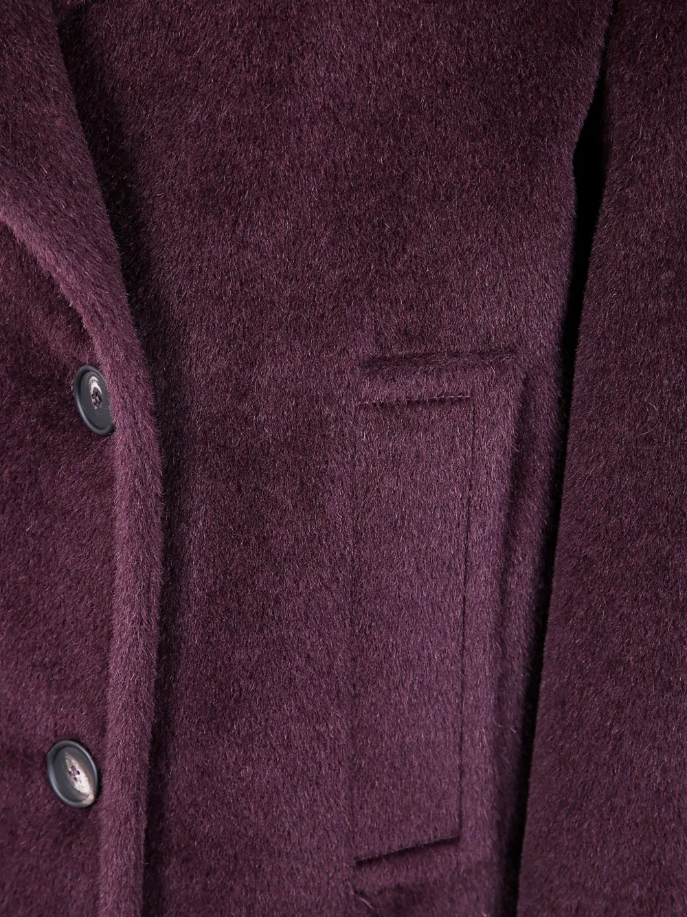 Tagliatore Double Breasted Sheila Coat Pockets In Purple