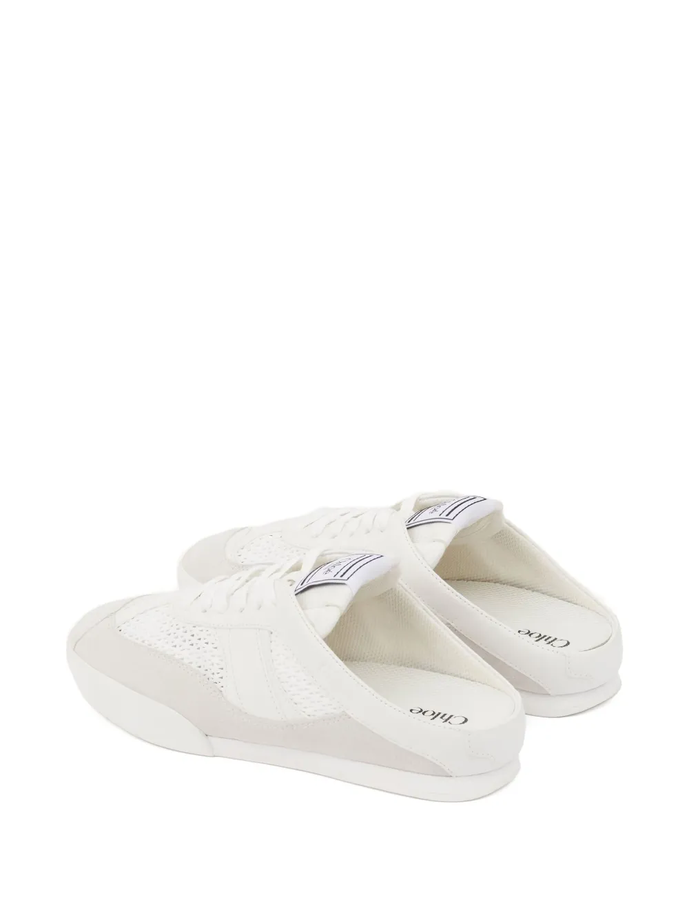 Chloé Kick sneakers met veters Beige