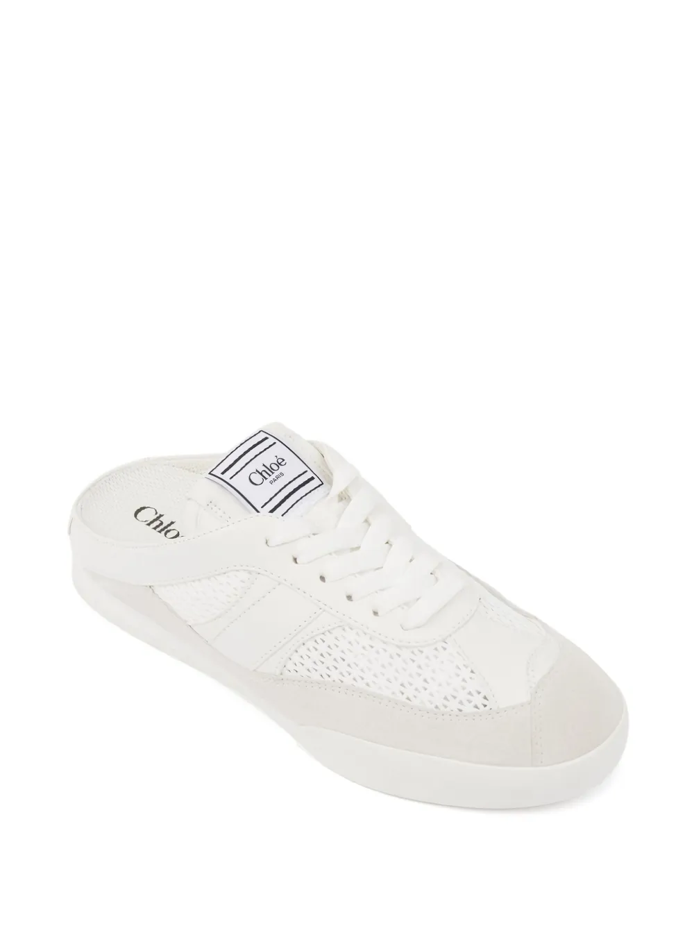 Chloé Kick lace-up mule sneakers | Flat Mules | Image 2