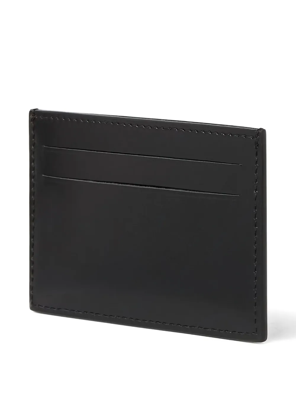 Fendi Flat Card Case Vit.king Wallets Black In Black