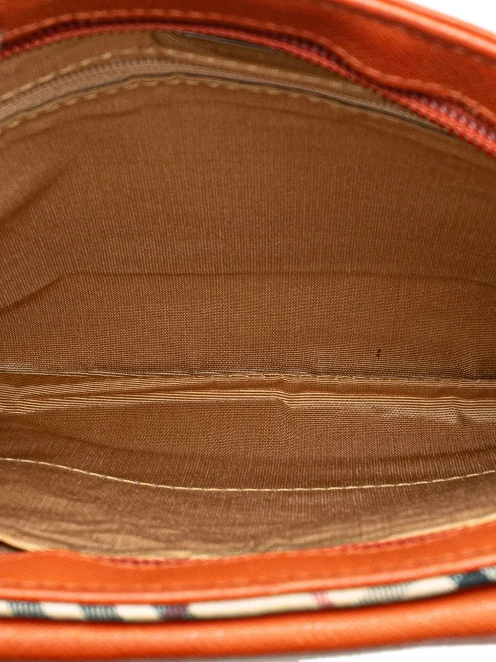 Pre-owned Burberry 2000-2017 Nova Check Canvas Crossbody Bag In Brown