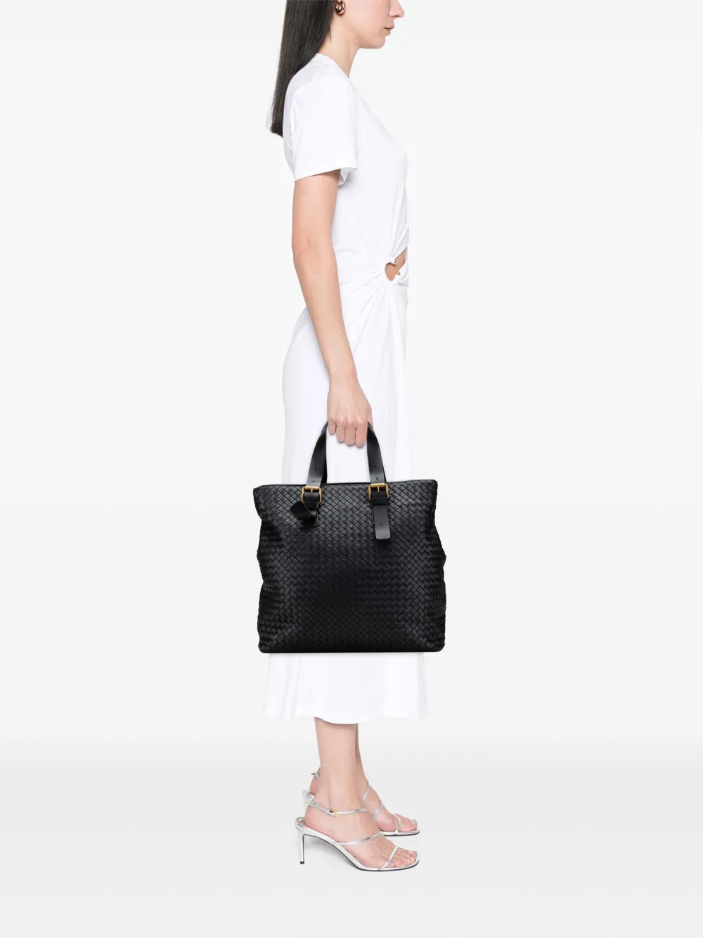 Bottega Veneta Pre-Owned 2009 Nappa Intrecciato Belted tote bag | Pre-Owned | Image 2