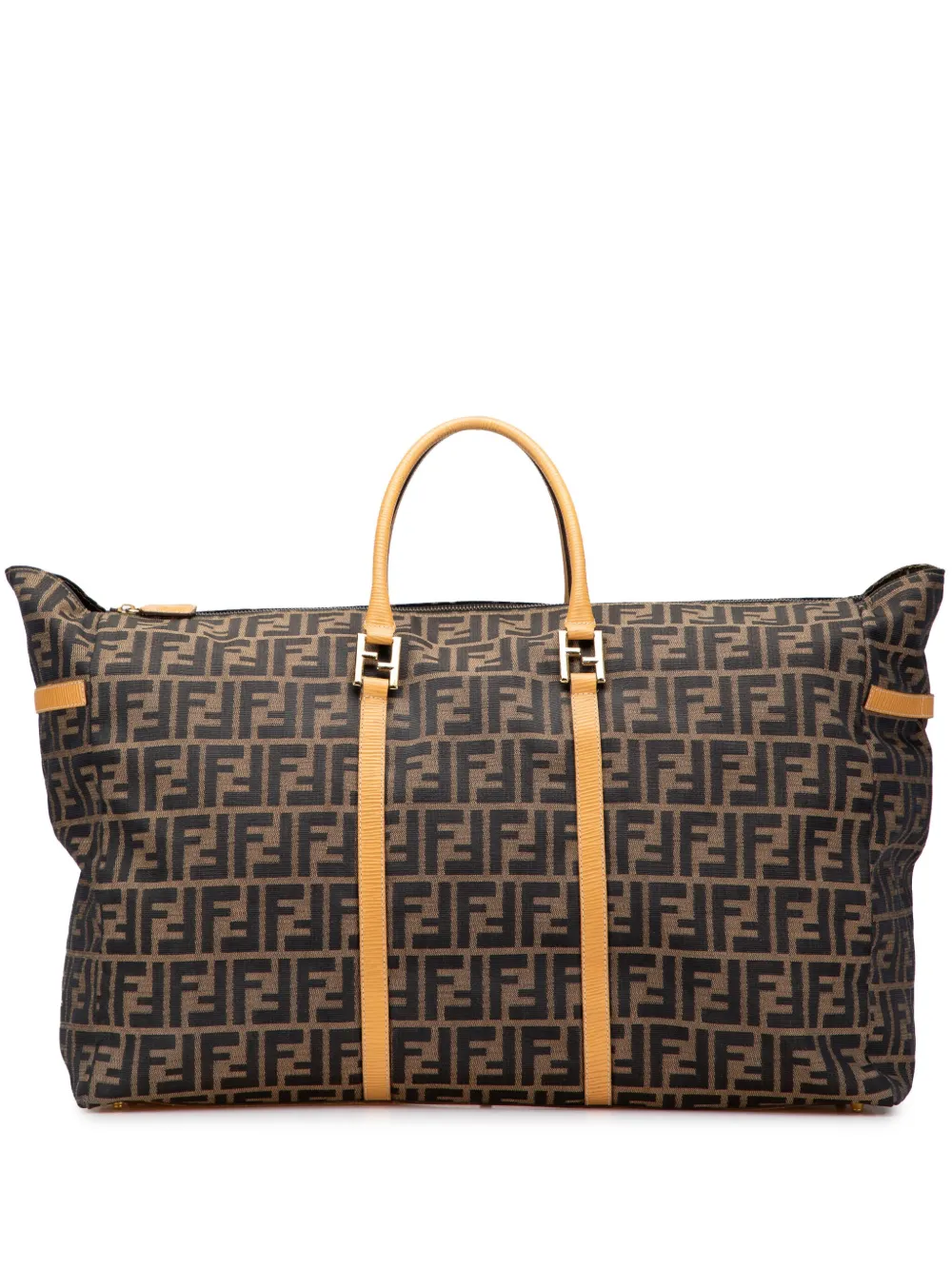 Fendi Pre-Owned 20th Century ズッカ ボストンバッグ - ブラウン Fendi Pre-Owned 20th Century ズッカ ボストンバッグ - ブラウン