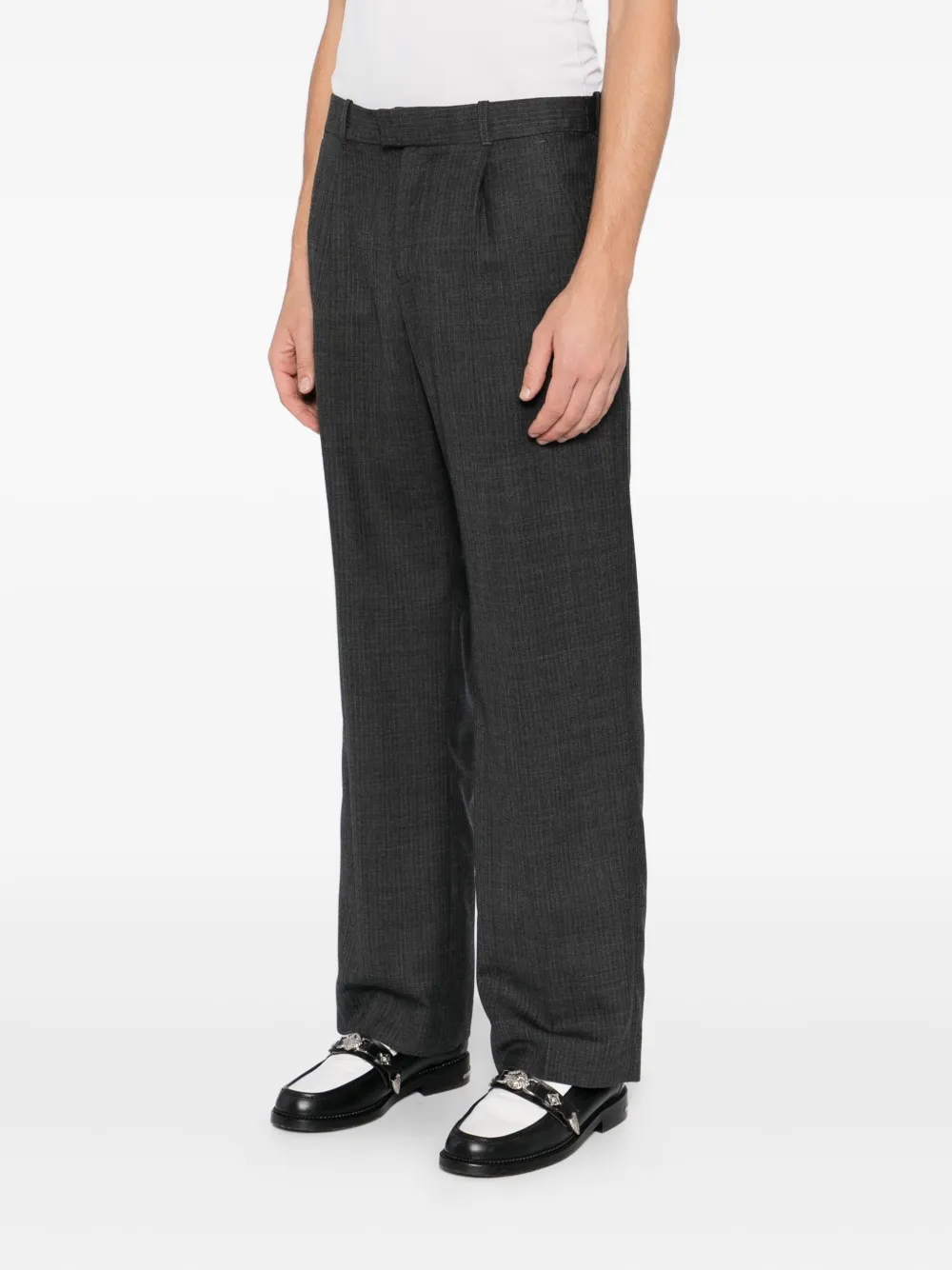Our Legacy Third Cut Straight-leg Jeans In Gray