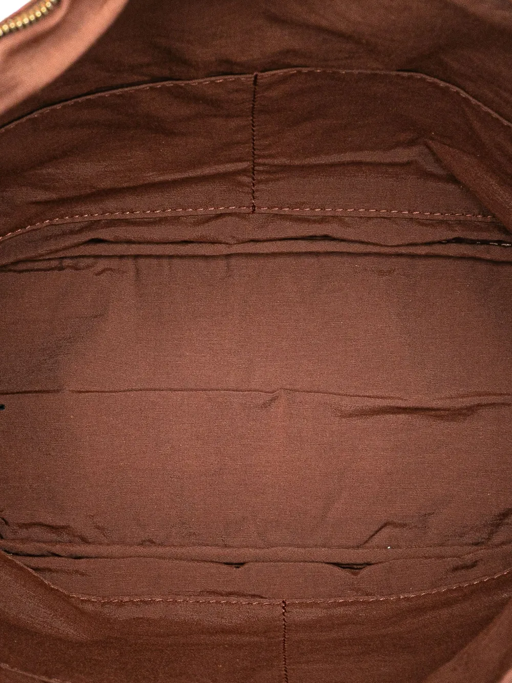 Pre-owned Hermes 2000-2015 Toile Bolide Trousse De Voyage Pouch Gm Vanity Bag In Brown
