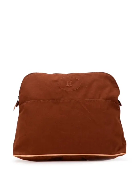 Hermès Pre-Owned 2000-2015 Toile Bolide Trousse De Voyage Pouch GM vanity bag