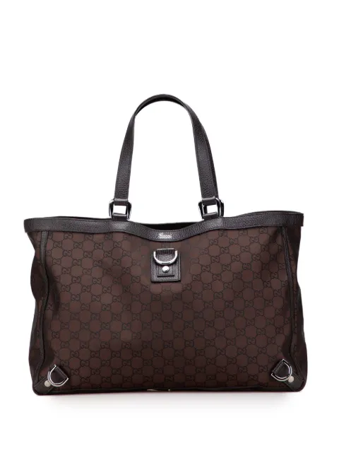 Gucci Pre-Owned 2000-2015 GG Abbey D Ring Tote Bag aus Nylon