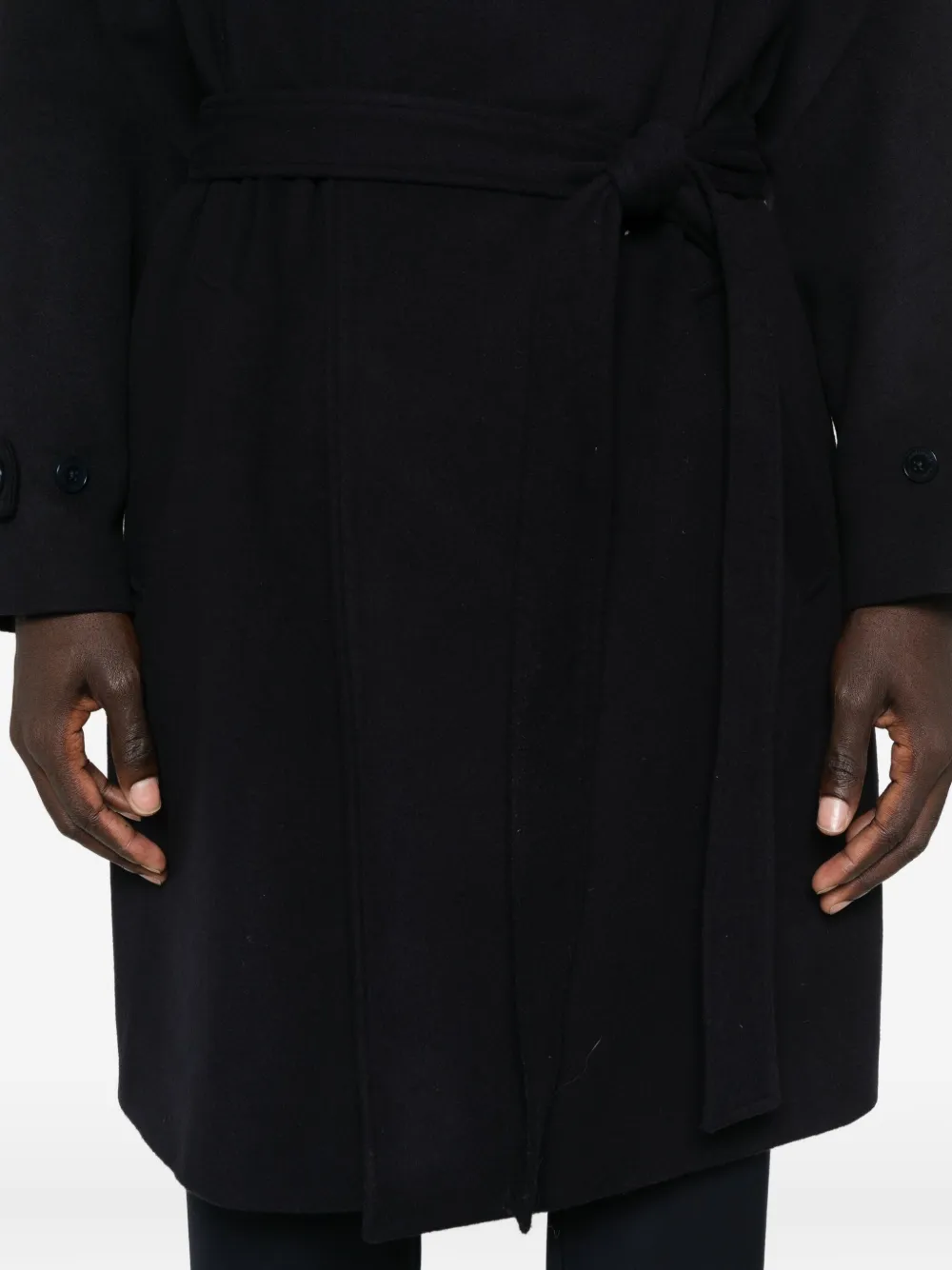 Costumein Jas met ceintuur Blauw