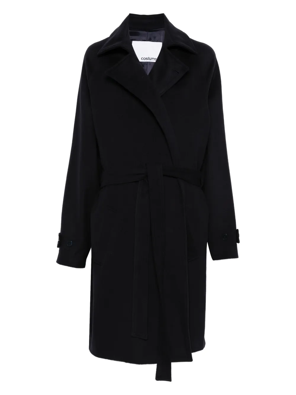 Costumein belted coat | Blue | Image 1