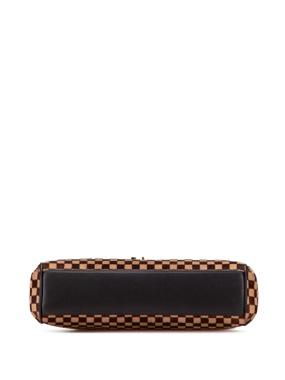 Pre-owned Louis Vuitton 2004 Damier Sauvage Lionne Handbag In Brown