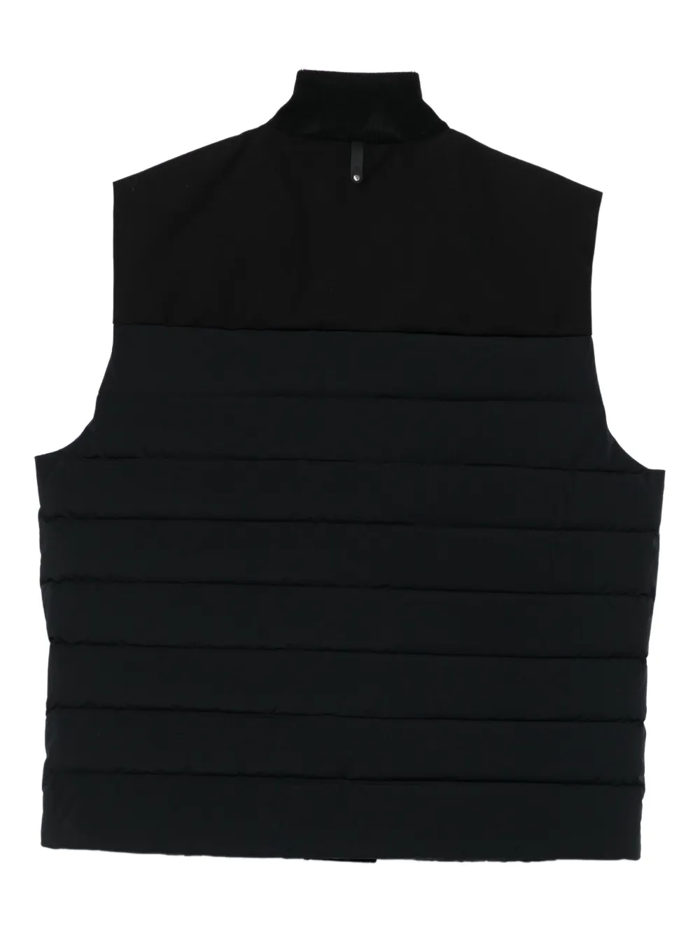 Mackage Quilted-sleeveless Waistcoat In Black