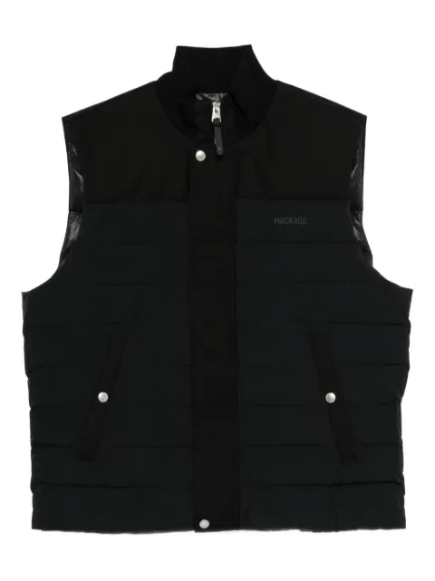 Mackage quilted-sleeveless waistcoat
