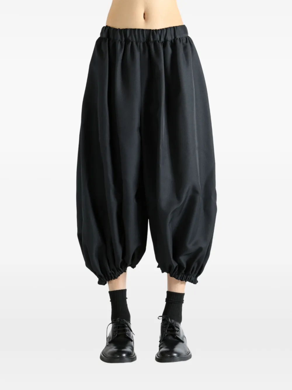 Comme Des Garçons elastic-waist balloon trousers | Cropped Pants | Image 2