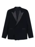 Tagliatore double-breasted peak-lapel suit - Blue