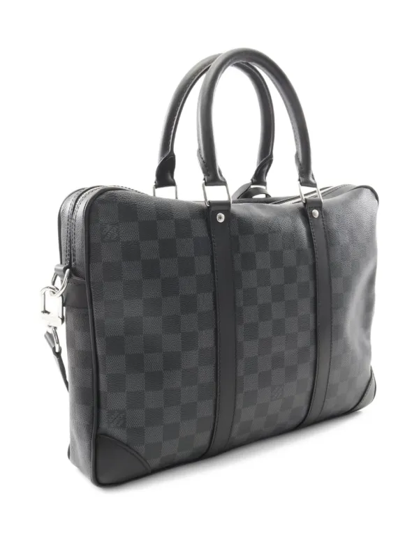 Louis Vuitton ブラック ビジネスバッグ ルイ・ヴィトン(LOUIS VUITTON) 中古 ビジネスバッグ・ブリーフ
