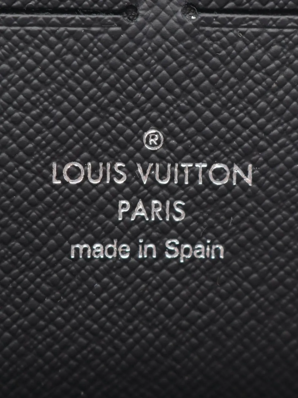 Pre-owned Louis Vuitton 2021 Monogram Eclipse Zippy Organizer Wallet In Black