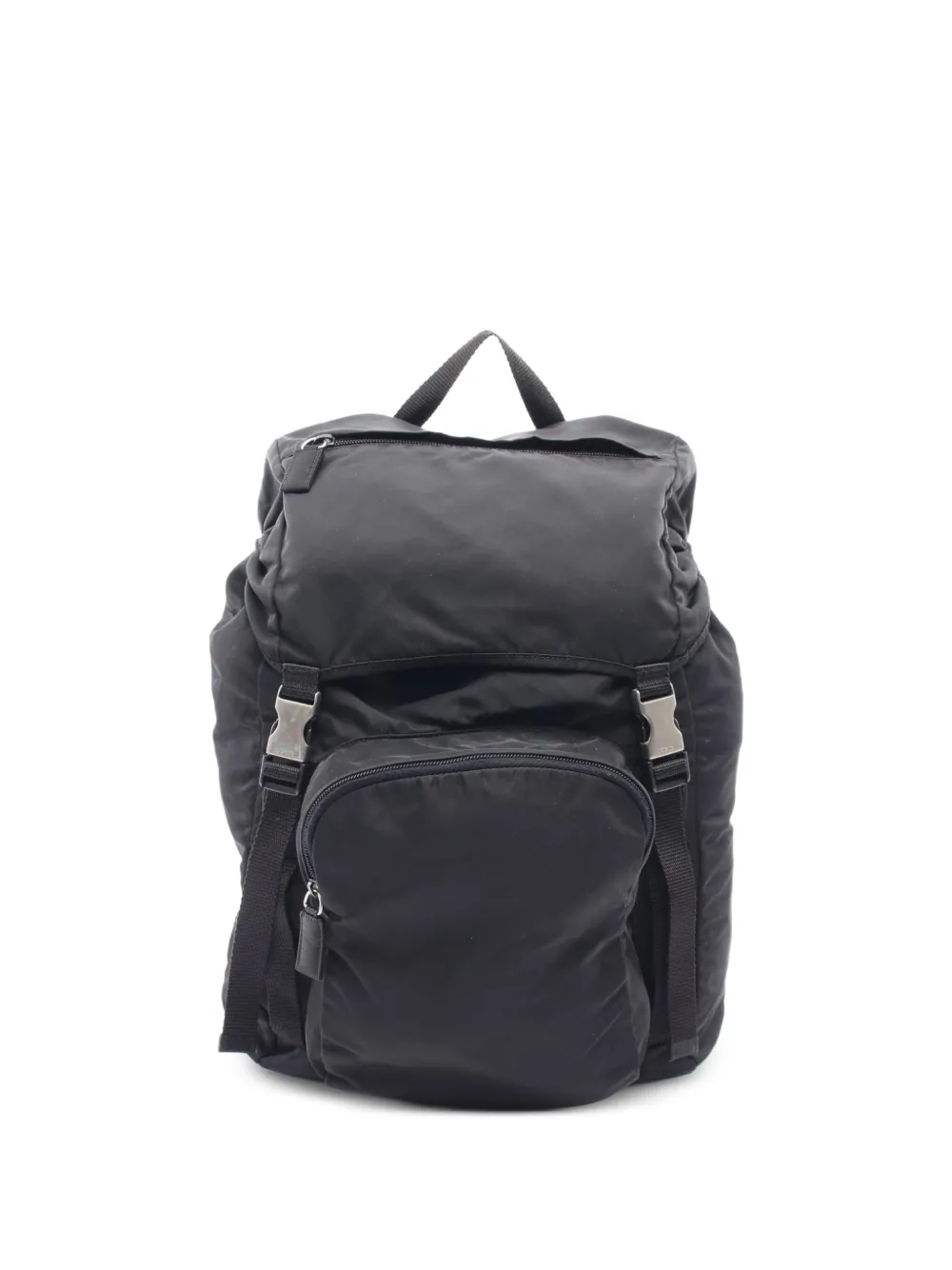 Prada Pre-Owned 2000s drawstring nylon backpack | Black | Image 1
