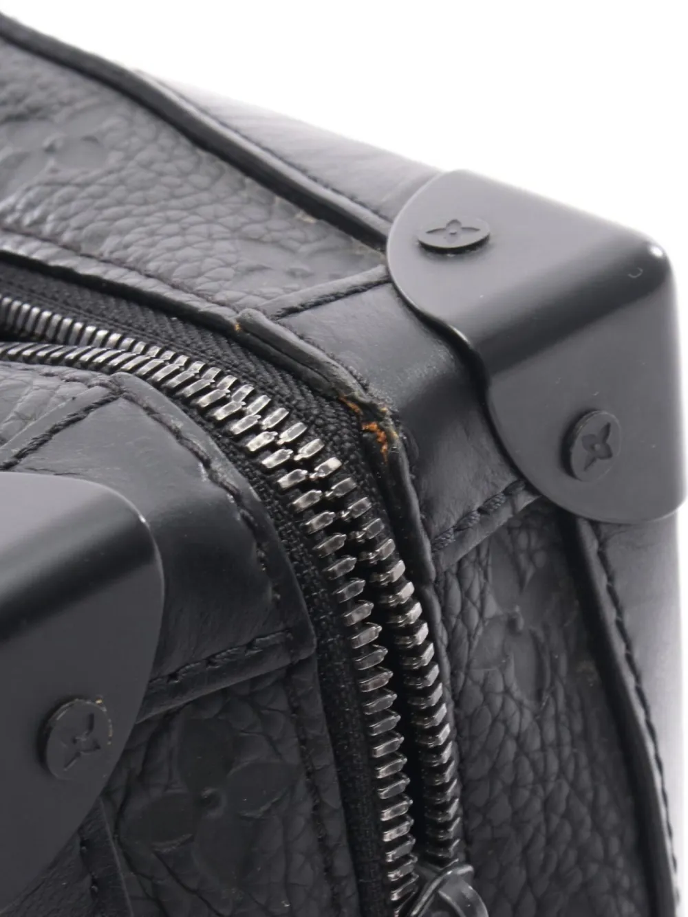 Pre-owned Louis Vuitton 2019 Soft Trunk Monogram Shoulder Bag In Black