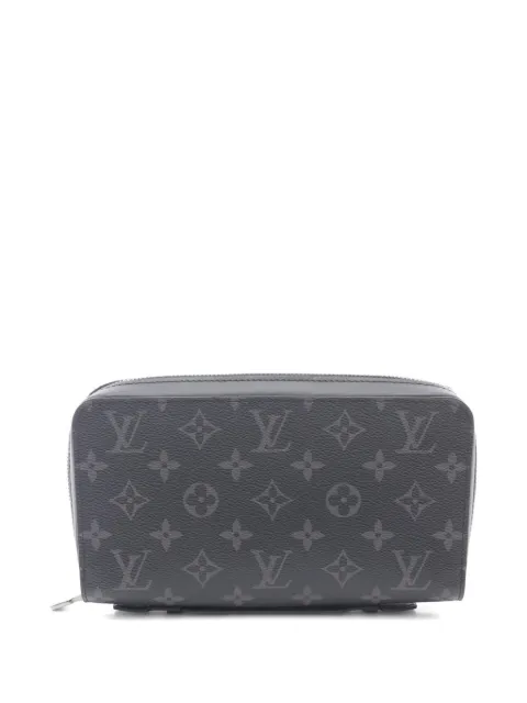 Louis Vuitton Pre-Owned 2021 Monogram Eclipse Zippy XL wallet