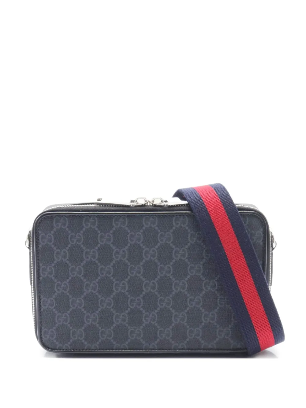 Gucci Pre-Owned 2020s GG Supreme messenger bag | Blue | Image 1