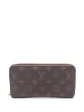 Louis Vuitton Pre-Owned 2016 Monogram Rose Ballerine zippy wallet - Brown