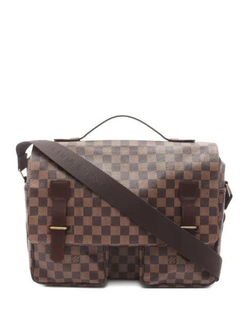 Louis Vuitton Pre-Owned medium 2006 Damier Ebène canvas messenger bag
