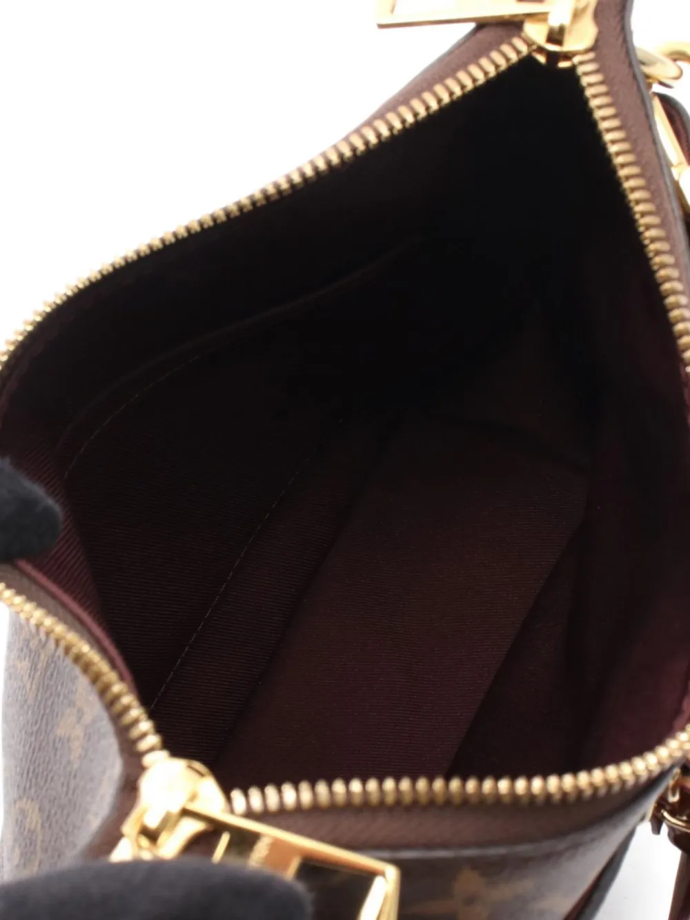 Pre-owned Louis Vuitton 2021 Odeon Nm Pm Shoulder Bag In Brown