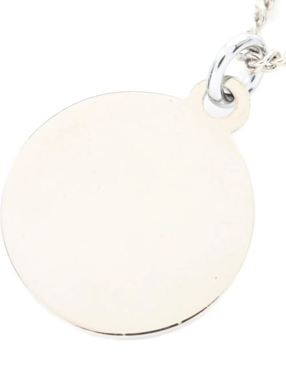 Pre-owned Louis Vuitton 2022 Logo Necklace In Gray